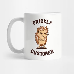 Hedgehog Prickly Customer Mug